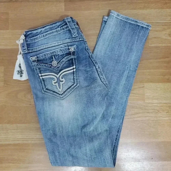 Rock Revival Krissy Skinny Size 30 - Picture 5 of 7